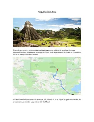 Parque Nacional Tikal