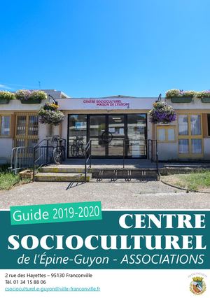 Plaquette Centre Socioculturel 2019 2020