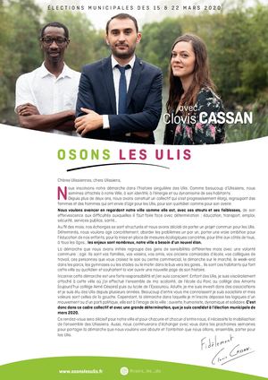 Lettre Osons Les Ulis