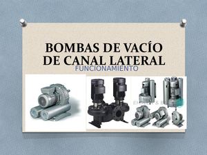 Bombas De Vacío De Canal Lateral