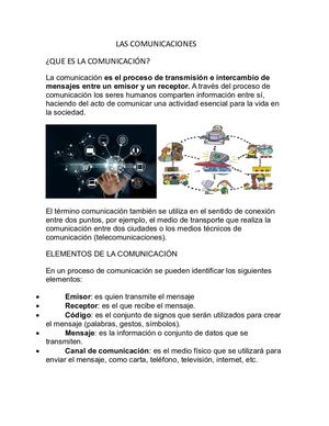 las counicaciones