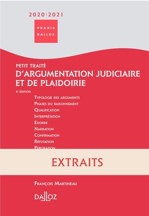 Petit Traité D Argumentation Judiciaire Et De Plaidoirie_Extraits