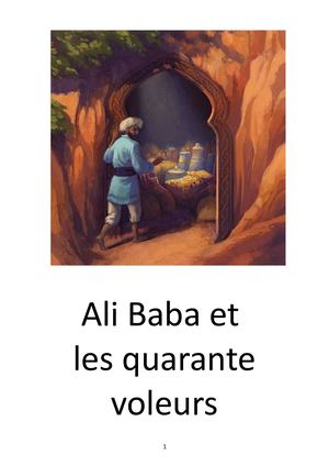 Calameo Ali Baba Et Les Quarante Voleurs