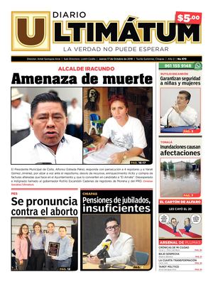 Ultimátum Chiapas, 17 Octubre 2019