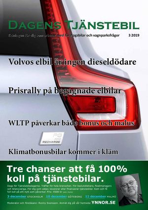 Dagens Tjänstebil 3 2019
