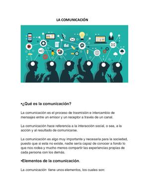 La Comunicación.