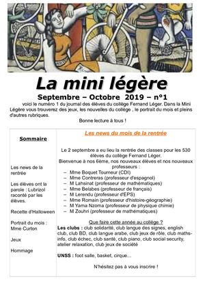 La Mini Legere n°1