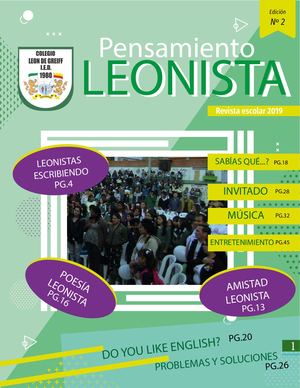 Revista Digital Pensamiento Leonista