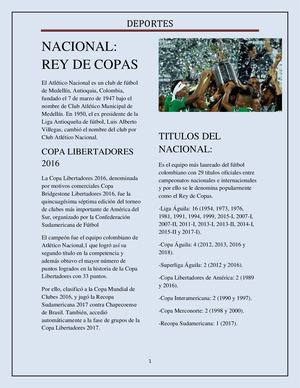 Fútbol colombiano-Revista