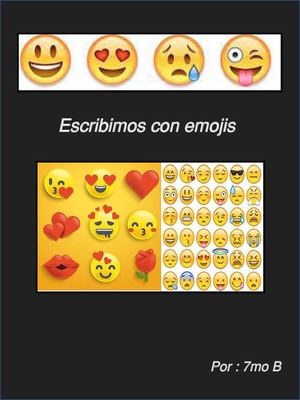 Escritura Con Emojis Por 7mo B