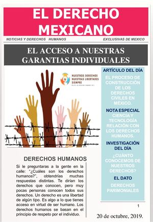 Periódico digital: Derechos humanos