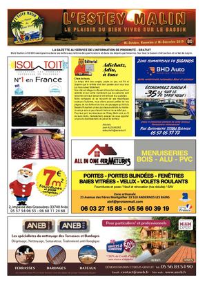 L'Estey Malin N°80 (Nord et Sud) - oct, nov, déc 2019