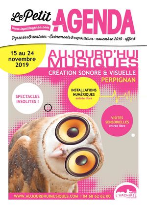 #127 Petit Agenda novembre 2019 Pyrénées Orientales