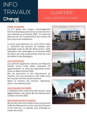 FICHE TRAVAUX QUARTIER SABLONS/MANOUVRIERS