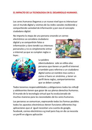 el impacto de la tecnología en la humanidad