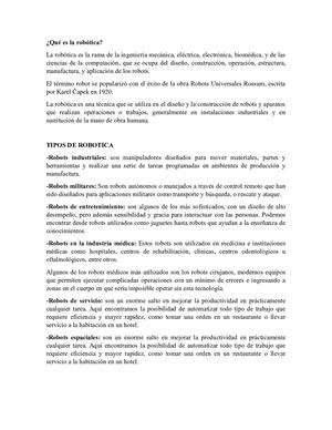 Qué Es La Robótica 44444444444