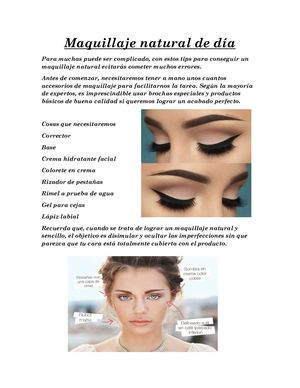 Maquillaje Natural De Día