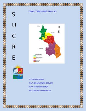 DEPARTAMENTO DE SUCRE