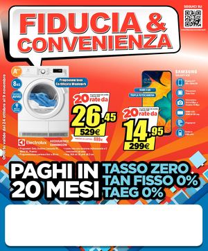 Volantino Fiducia & Convenienza Ottobre-Novembre 2019