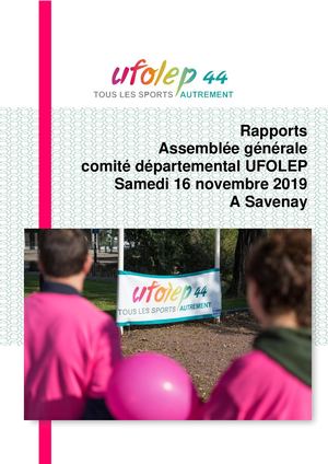 Rapport D'activités 2018 2019