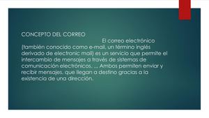 Concepto Del Correo