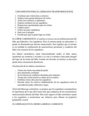 Lider Carismatico Módulo 12.6