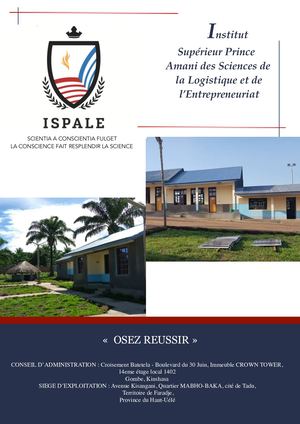 Brochure Ispale