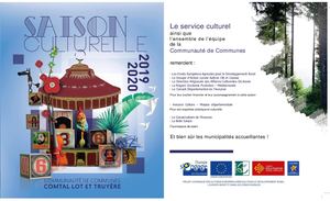 Saison culturelle 2019 2020 Cc Comtal Lot Et Truyère Complet