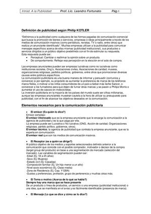 2019 Introducción a la publicidad