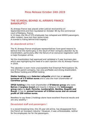 Press Release October 24th 2019 V1