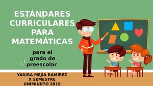 Cartilla Estandares De Matematicas
