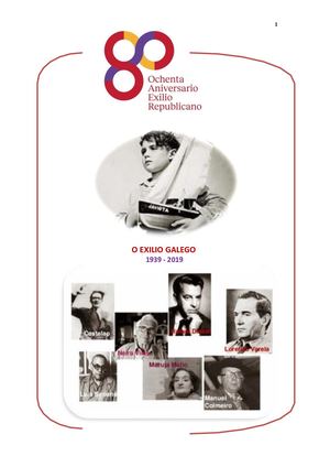 80 Aniversario Do Exilio Republicano - Galicia _ Biblioteca Pública da Coruña MG Garcés