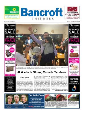 Bancroft This Week October 25, 2019