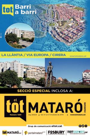 El Tot Especial Barri A Barri La Llàntia-Via Europa-Cirera Ok (Edicio 1889) Del 25 al 31 d'octubre de 2019