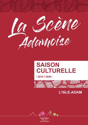 Saison culturelle 2019-2020 à la Scène Adamoise