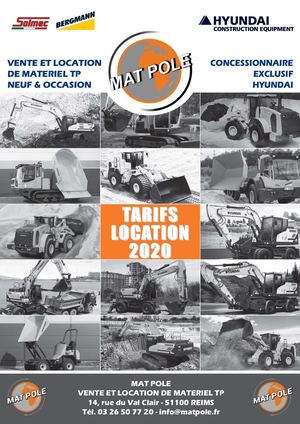 Tarifs Location Mat Pole