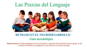 Cartilla Las Praxias Del Lenguaje