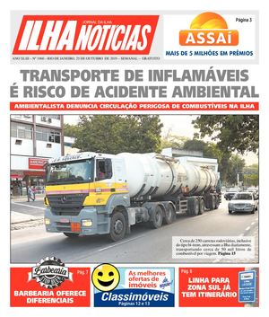 Jornal Ilha Notícias - Edição 1960 - 25/10/2019