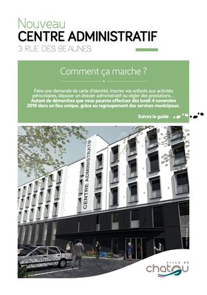 Nouveau centre administratif, comment ça marche ?