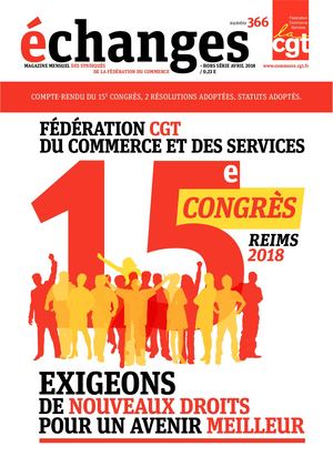 Echanges 366 Hors Série 15e Congrès