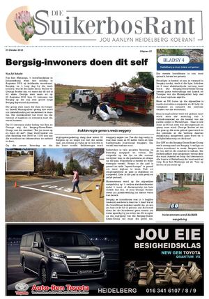 Suikerbosrant - Uitgawe 22 - 25 Oktober