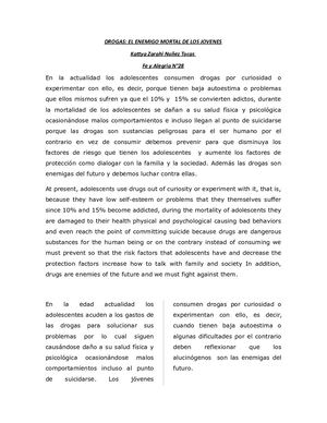 Ensayo Argumentativo