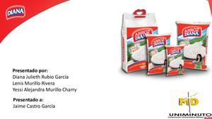Analisis Del Producto, Arroz Diana Vit Amor