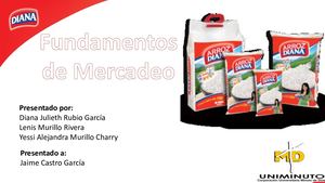 Segmentación De Mercado Arroz Diana Vit Amor