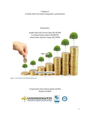 Inversiones Temporales Y Permanentes