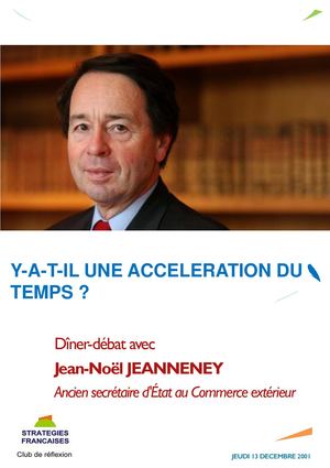 Jean-Noel JEANNENEY, ancien secrétaire d'Etat