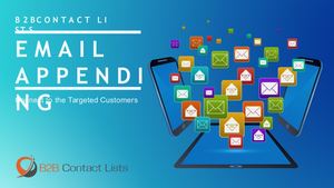 B2B Email Appending and email append services- B2B contact lists