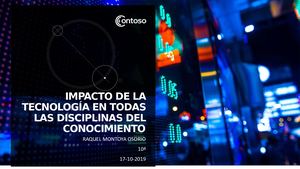 Impacto De La Tecnología En Todas Las Disciplinas