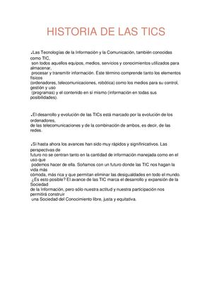 Historia De Las Tics Convertido