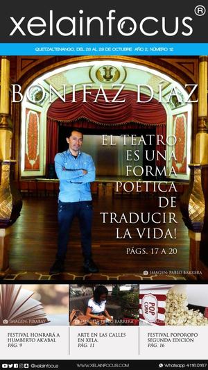 Periódico Cultural Xela In Focus 12va Edición 25 octubre 2019